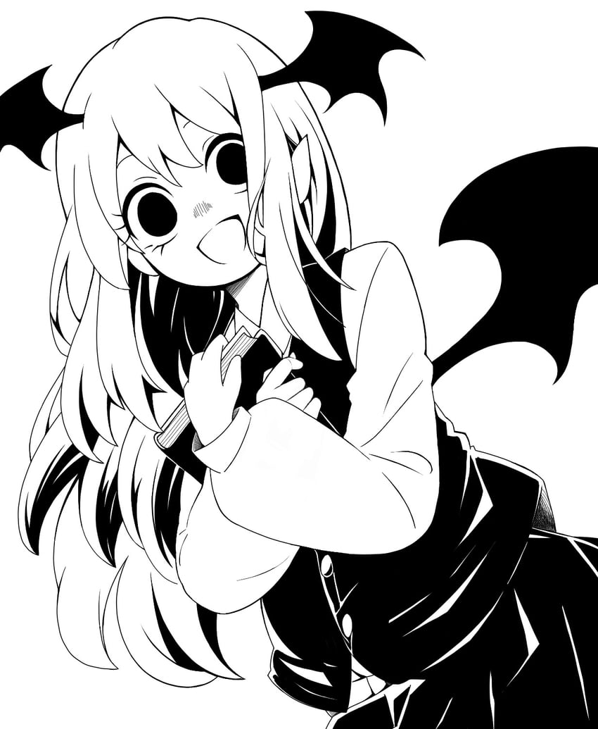 koakuma (touhou) drawn by hanokami