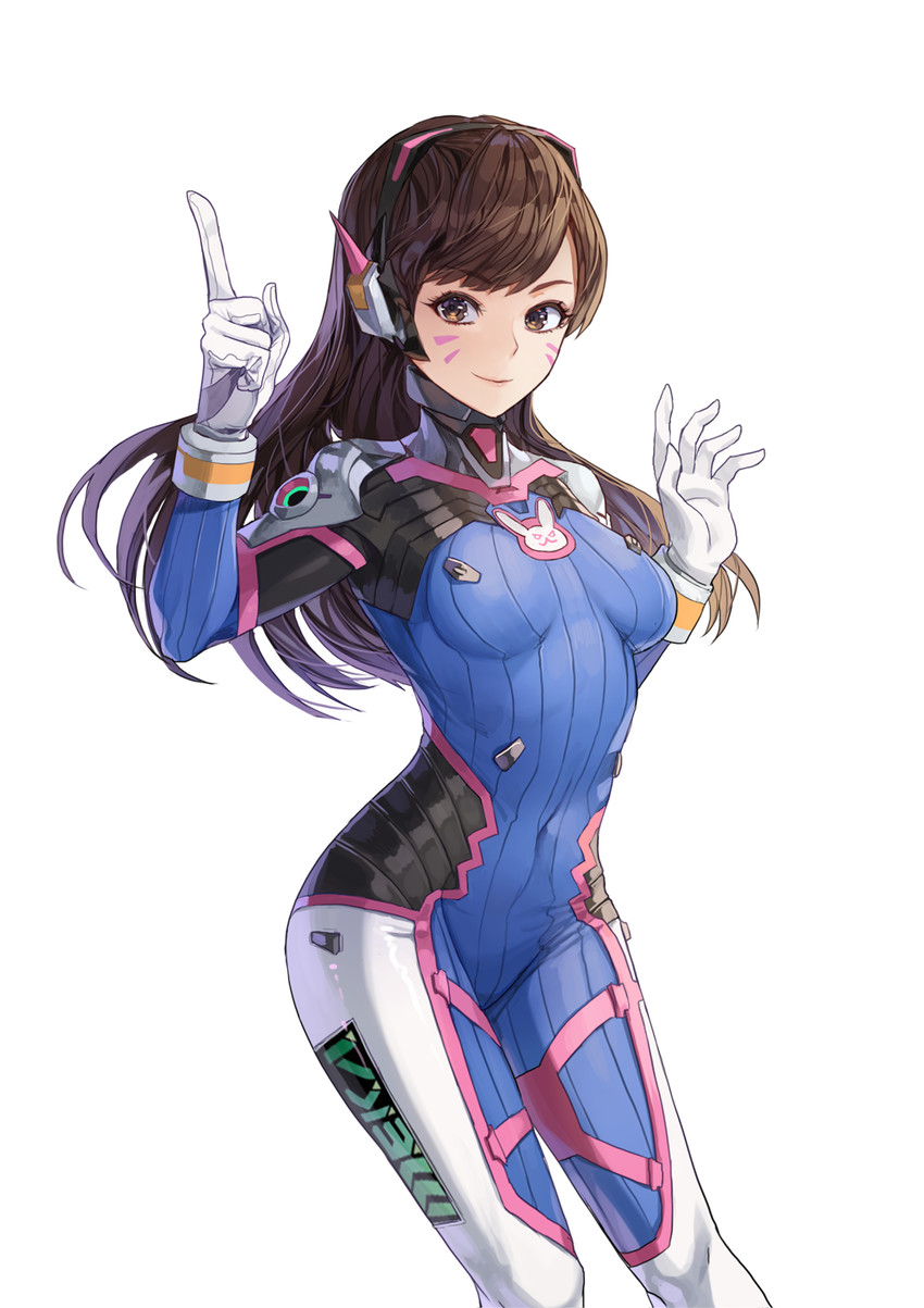 d.va (overwatch and 1 more) drawn by kim_eb