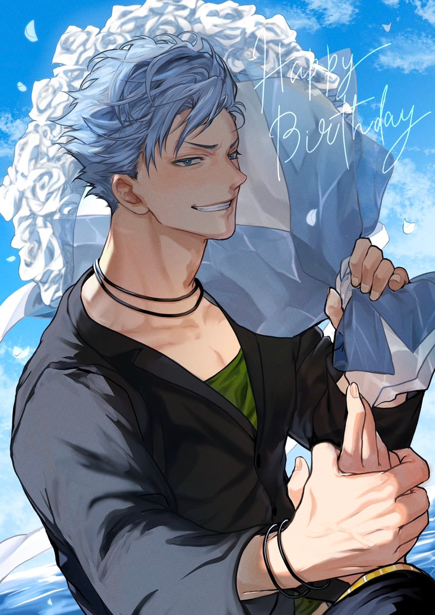 giancarlo bourbon del monte and ivan fiore (lucky dog 1) drawn by miyamoyan