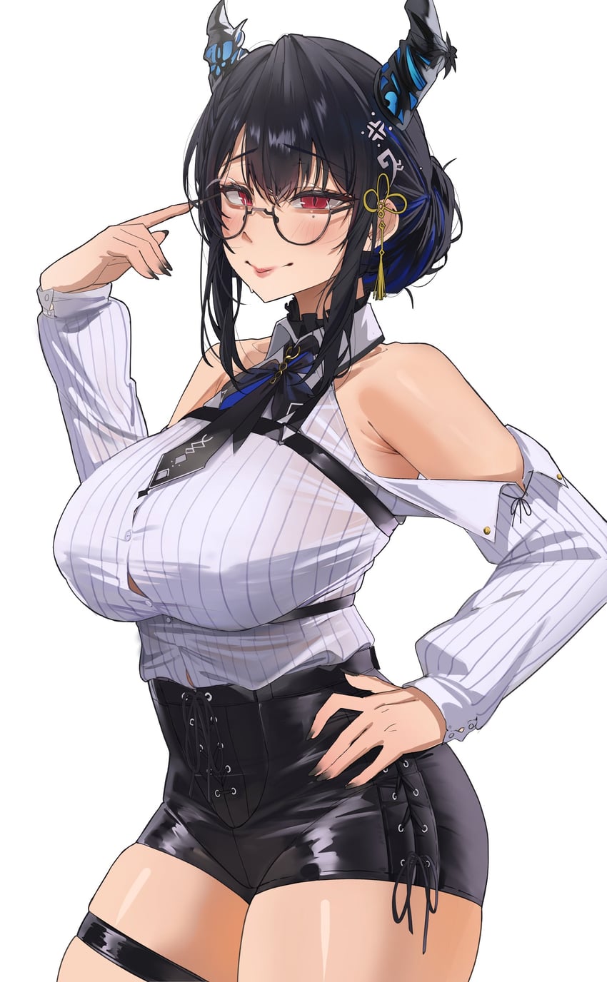 nerissa ravencroft (hololive and 1 more) drawn by archinoer