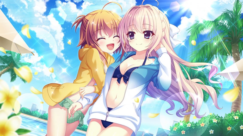 shikimiya mana and shiratori amaha (re:stage!) drawn by izumi_tsubasu