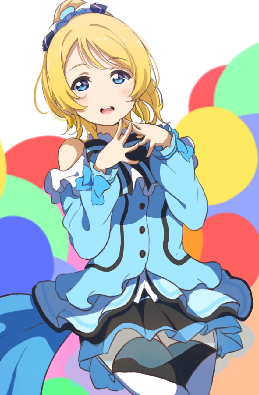 ayase eli (love live! and 1 more) drawn by icehotmilktea