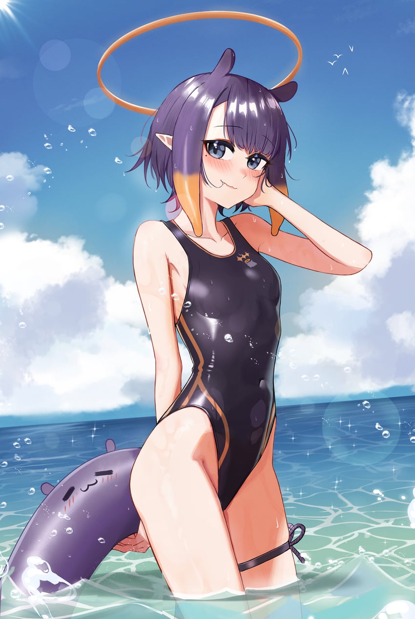 ninomae ina'nis and takodachi (hololive and 1 more) drawn by chrispy_tuna