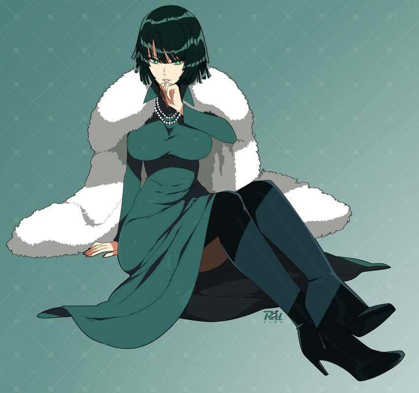 fubuki (one-punch man) drawn by r3dfive