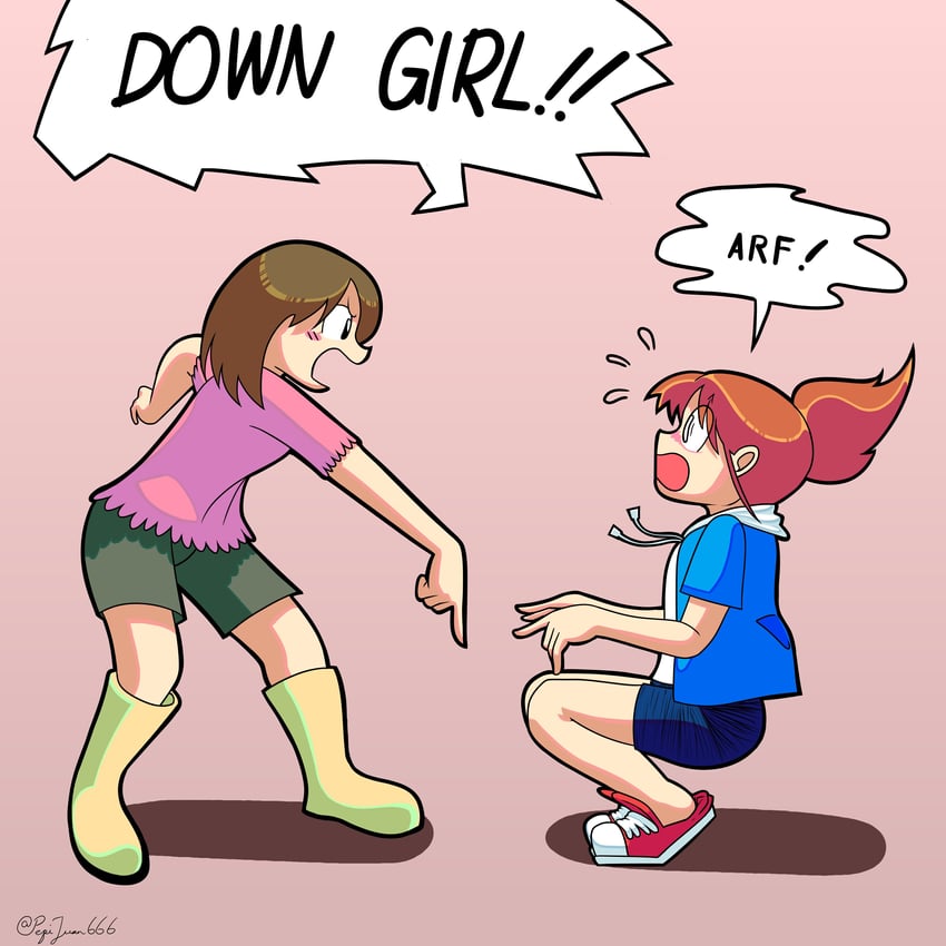 nagumo midori and ayumu niikura (city) drawn by pepijuan
