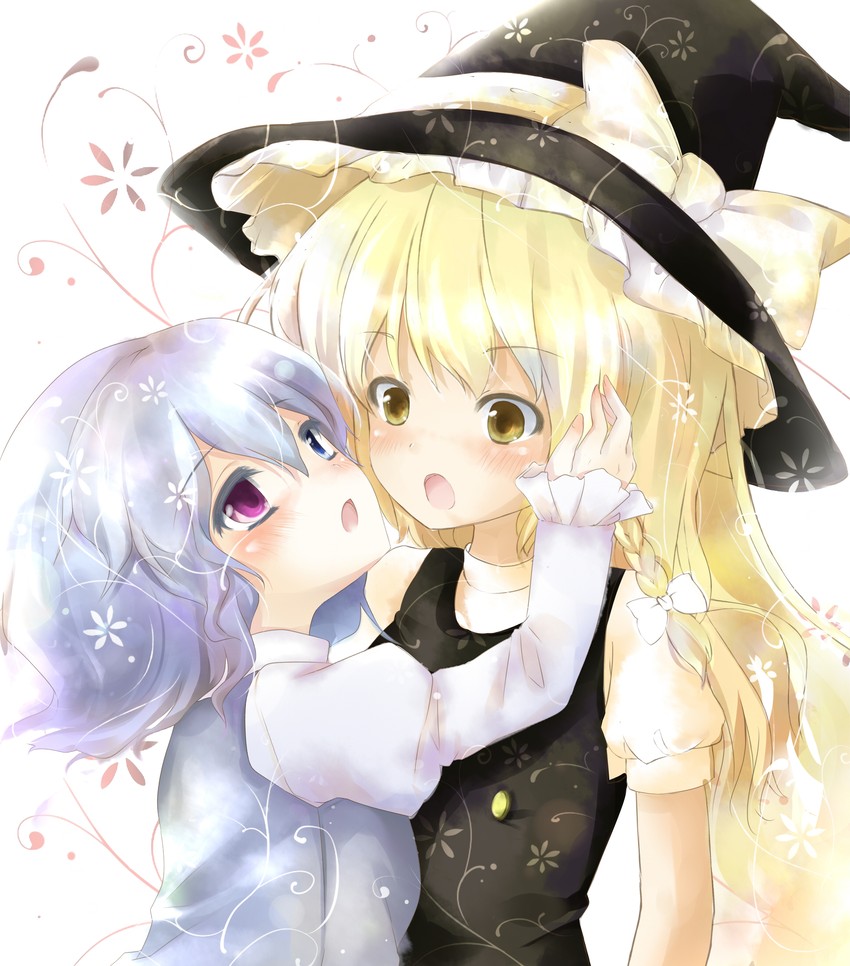 kirisame marisa and tatara kogasa (touhou) drawn by ayase_miko