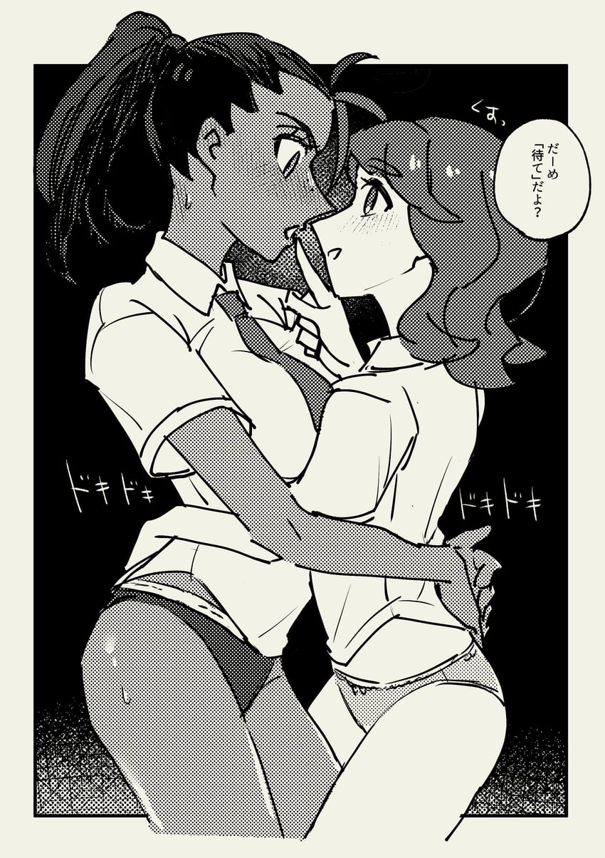 nemona and anna (pokemon and 1 more) drawn by inunuki_000