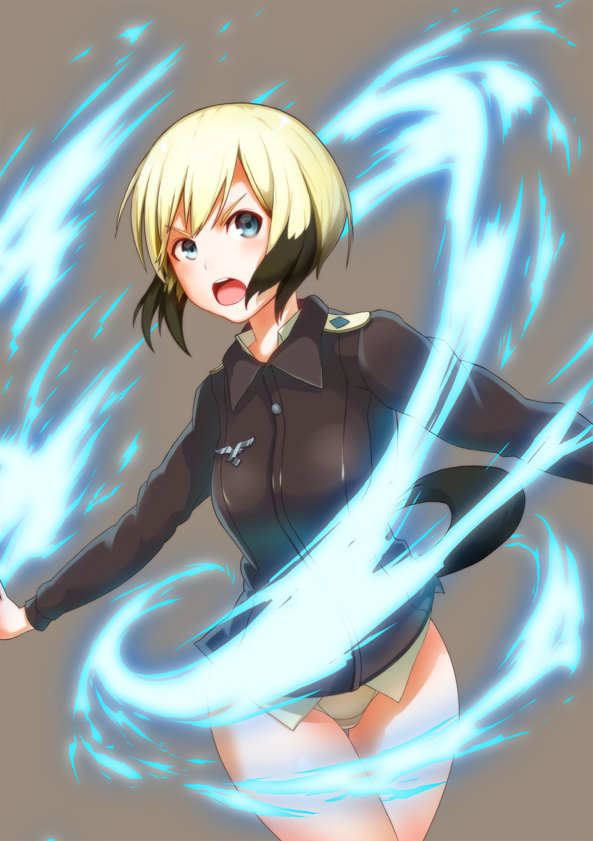 erica hartmann (world witches series and 1 more) drawn by orusuban