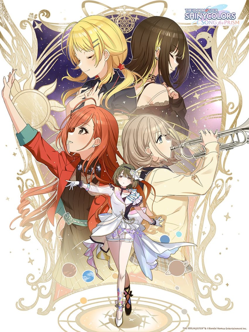 hachimiya meguru, serizawa asahi, arisugawa natsuha, nanakusa nichika, and ikaruga luca (idolmaster and 2 more)