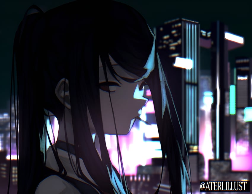 jill stingray (va-11 hall-a) drawn by ateri_illust
