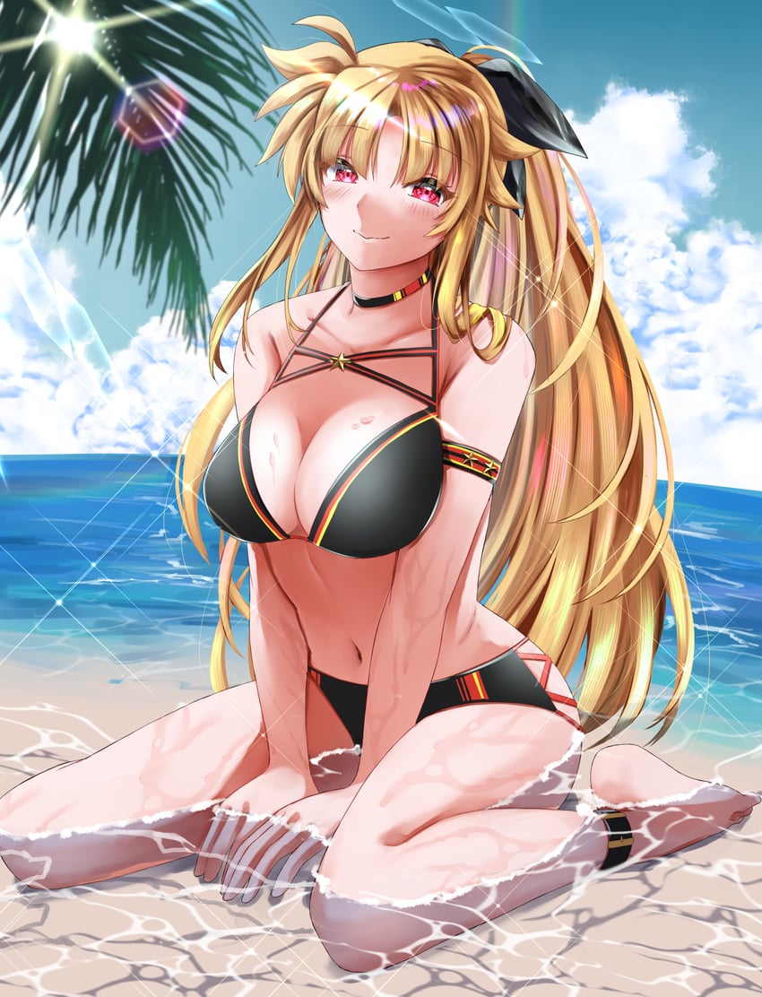 fate testarossa (lyrical nanoha and 1 more) drawn by sougetsu_izuki