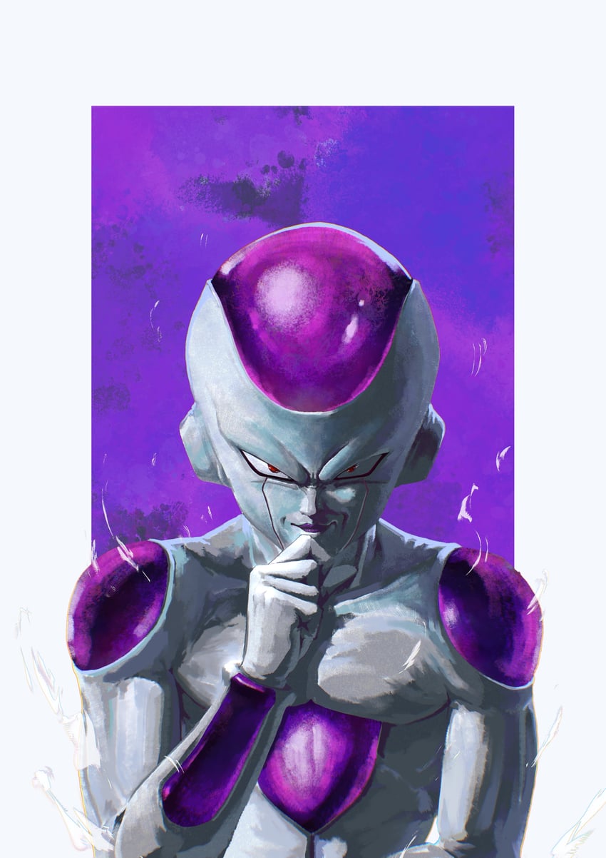frieza and final form frieza (dragon ball and 1 more) drawn by shank