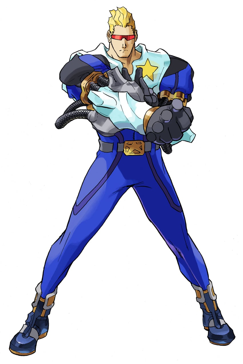 captain commando (marvel vs. capcom and 1 more) drawn by bengus