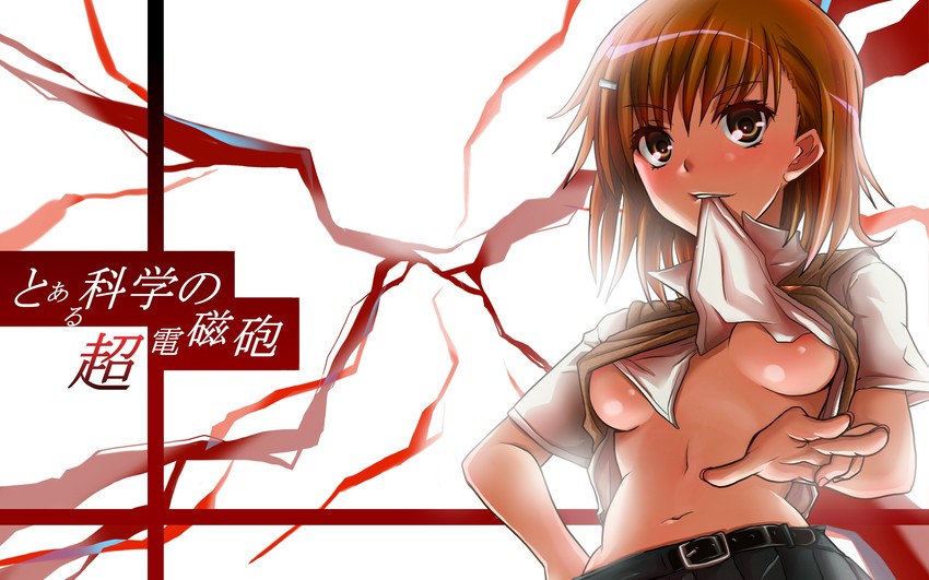 misaka mikoto (toaru majutsu no index and 1 more) drawn by getsumenjin
