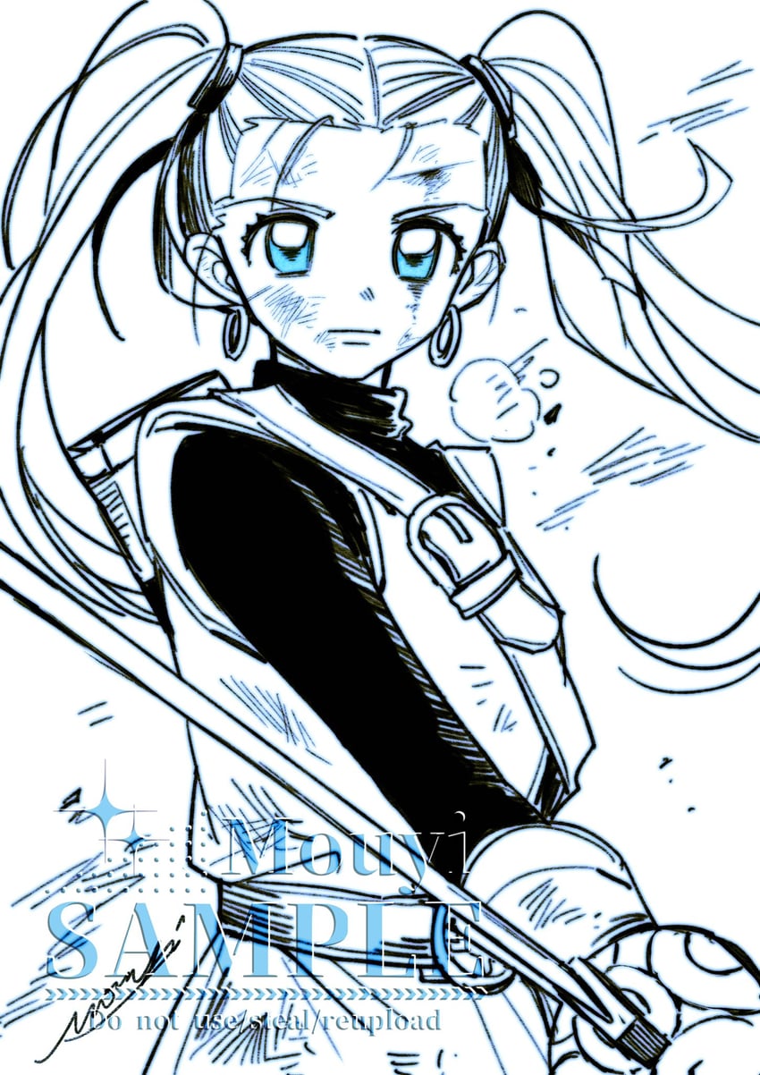 female builder (dragon quest and 1 more) drawn by mouyi