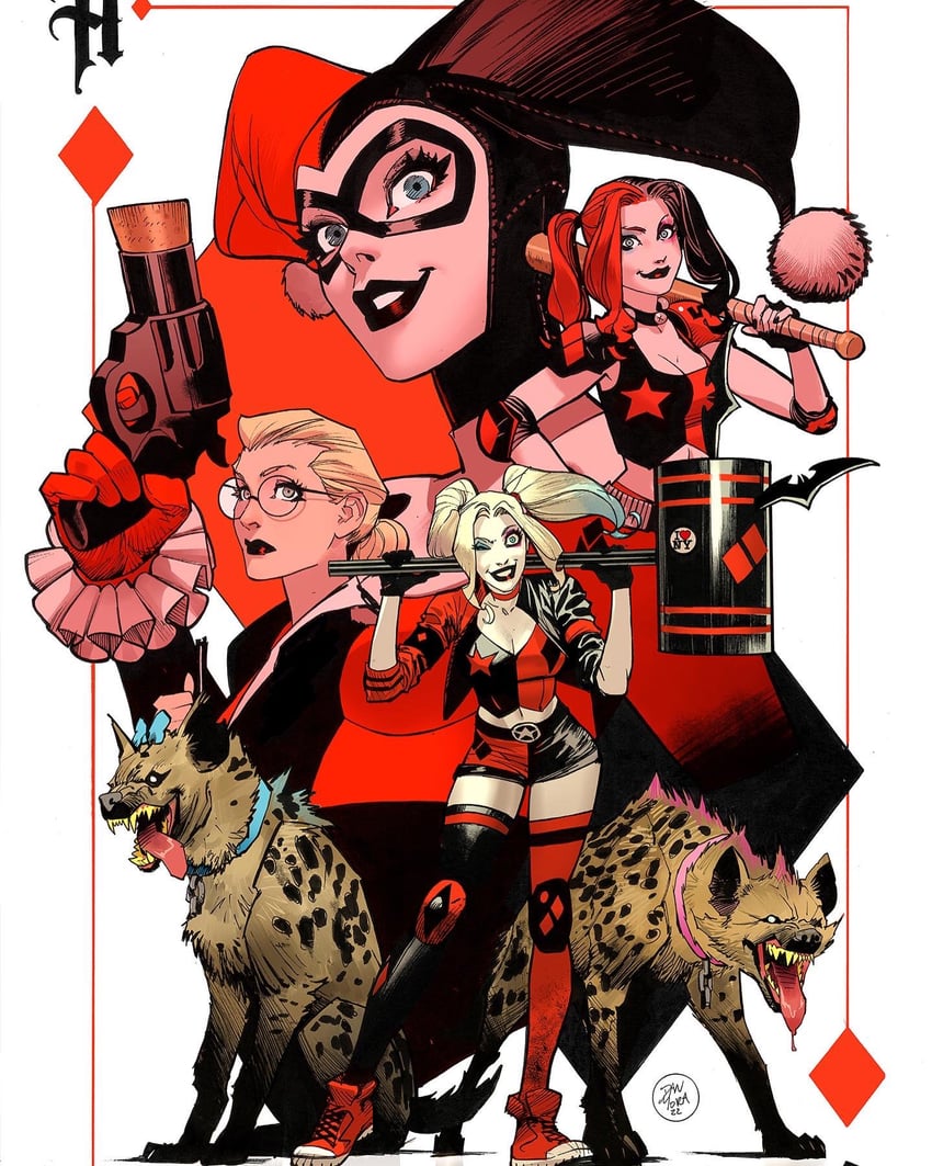 harley quinn (dc comics and 1 more) drawn by dan_mora