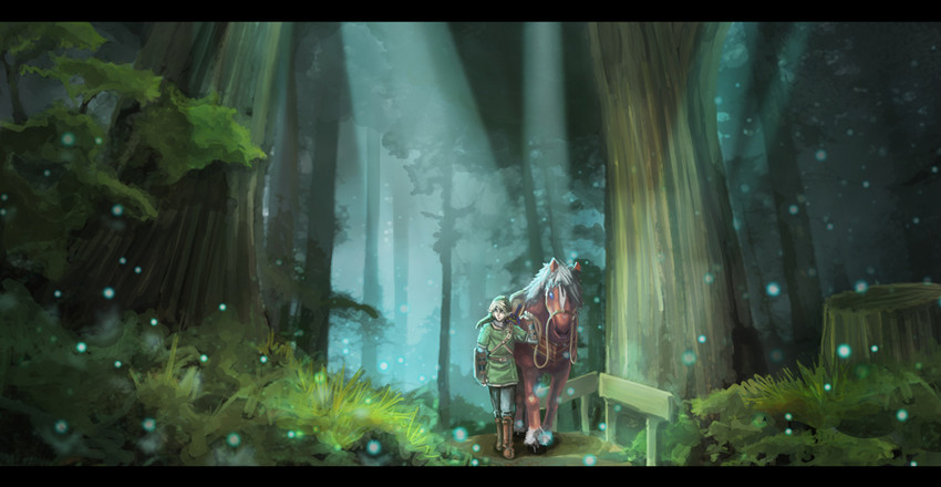 link and epona (the legend of zelda and 1 more)