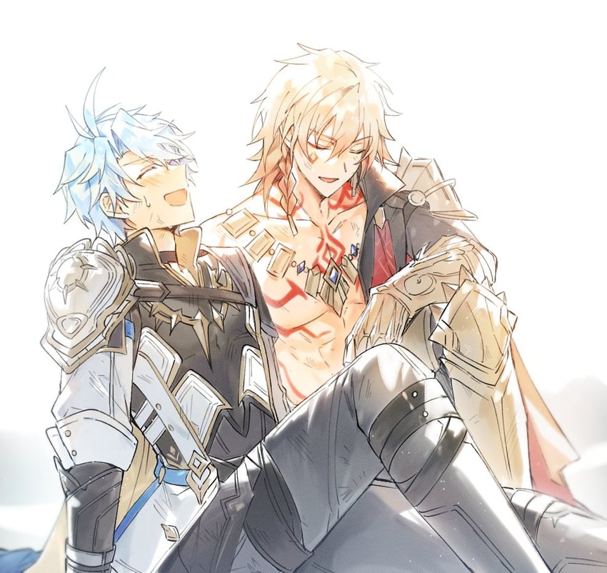 phainon and mydei (honkai and 1 more) drawn by bl_tarock