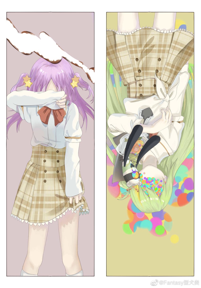 alina gray, misono karin, and old dorothy (mahou shoujo madoka magica and 1 more) drawn by fantasy_xingquanlei