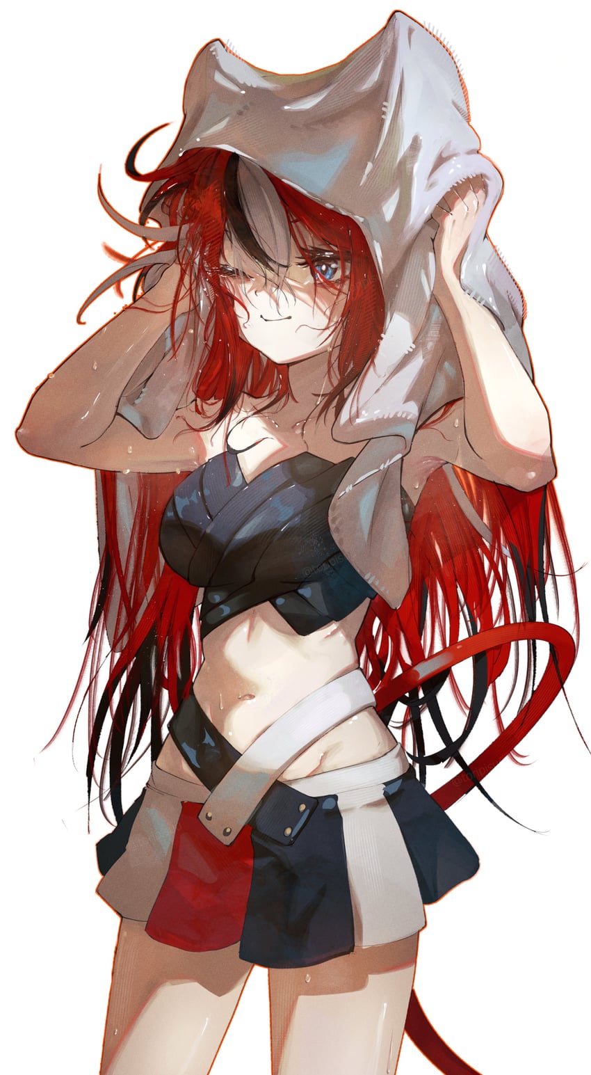 hakos baelz (hololive and 1 more) drawn by toripisu