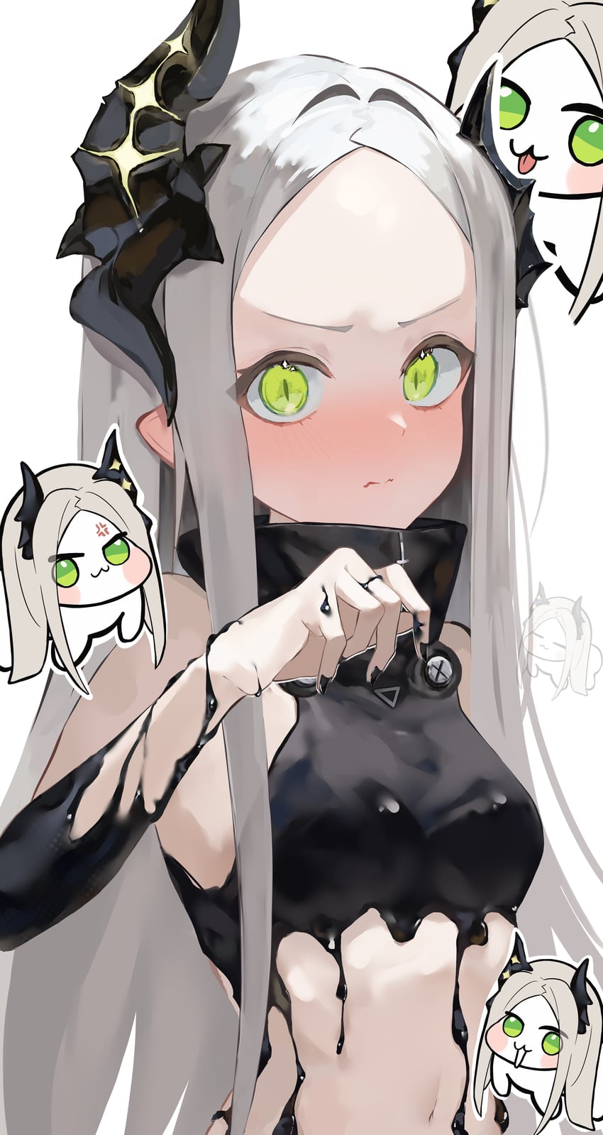 doro and leviathan (goddess of victory: nikke) drawn by natuiroillust12