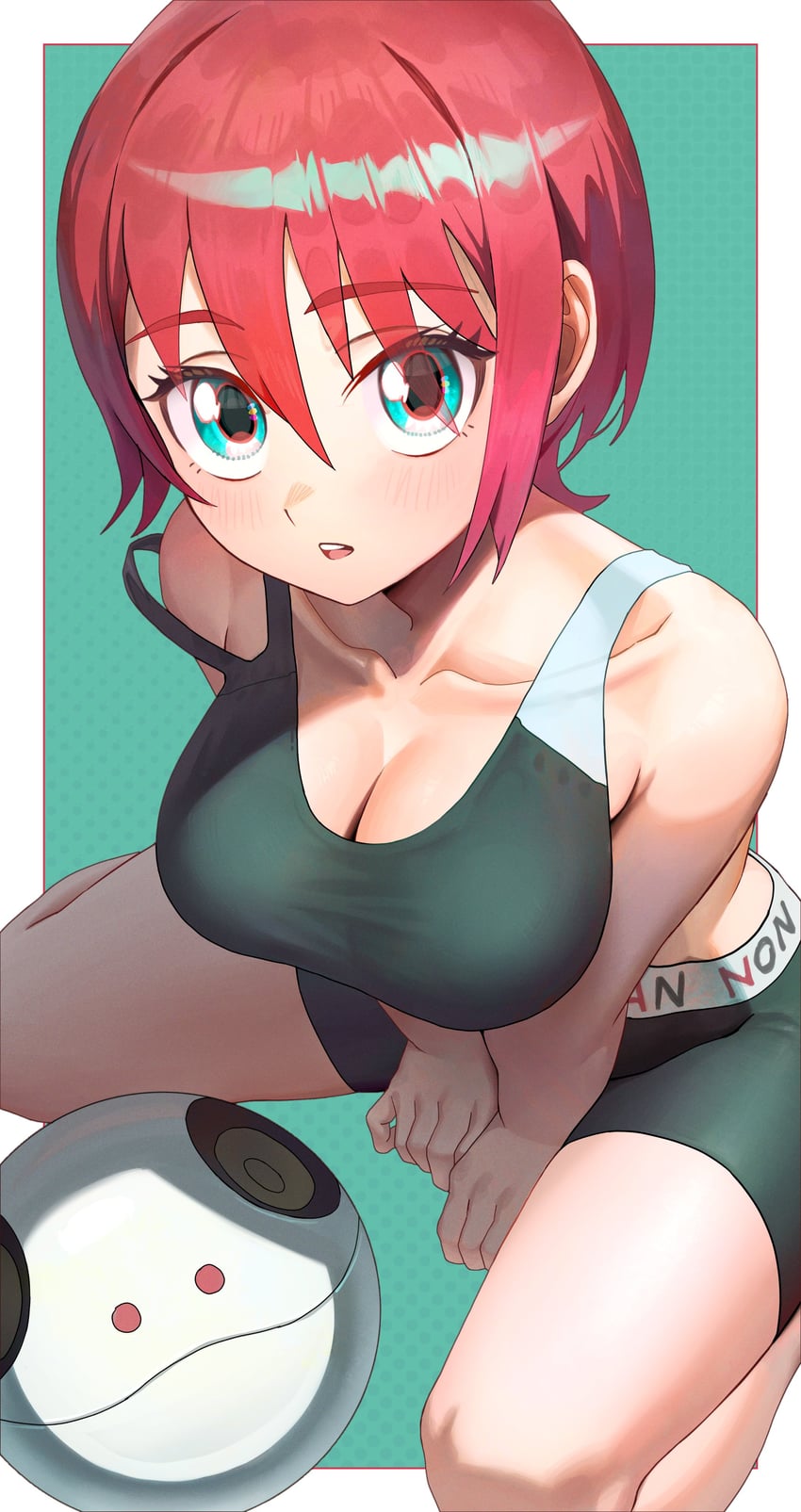 amate yuzuriha and haro (gundam and 1 more) drawn by kobayashi_(jna_x_rgh)