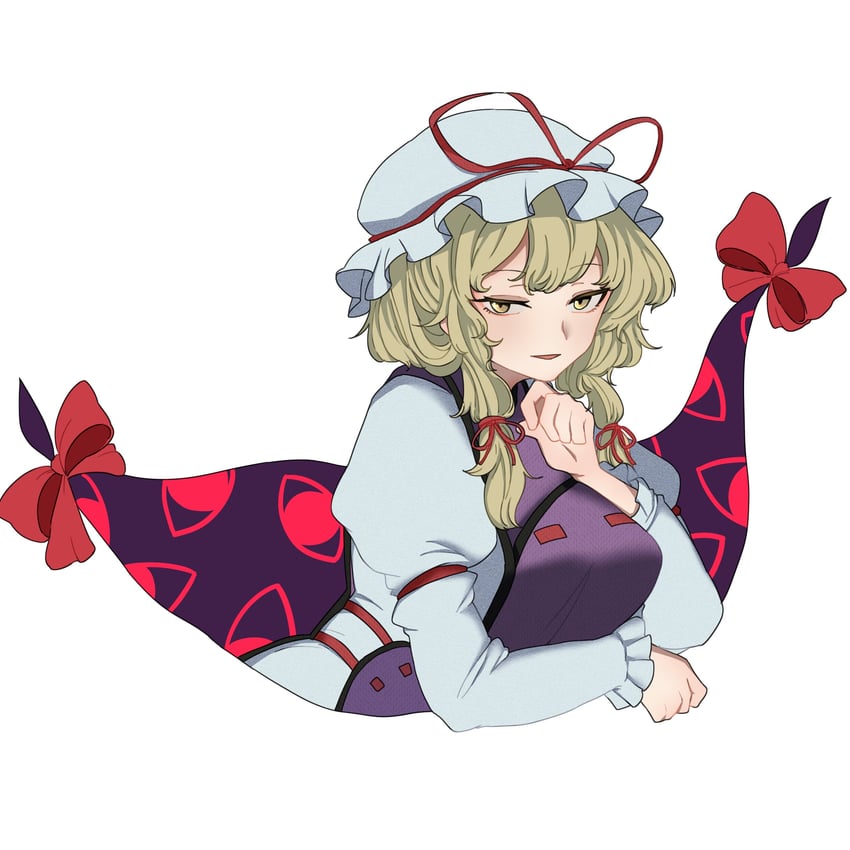 yakumo yukari (touhou) drawn by mesuosushi