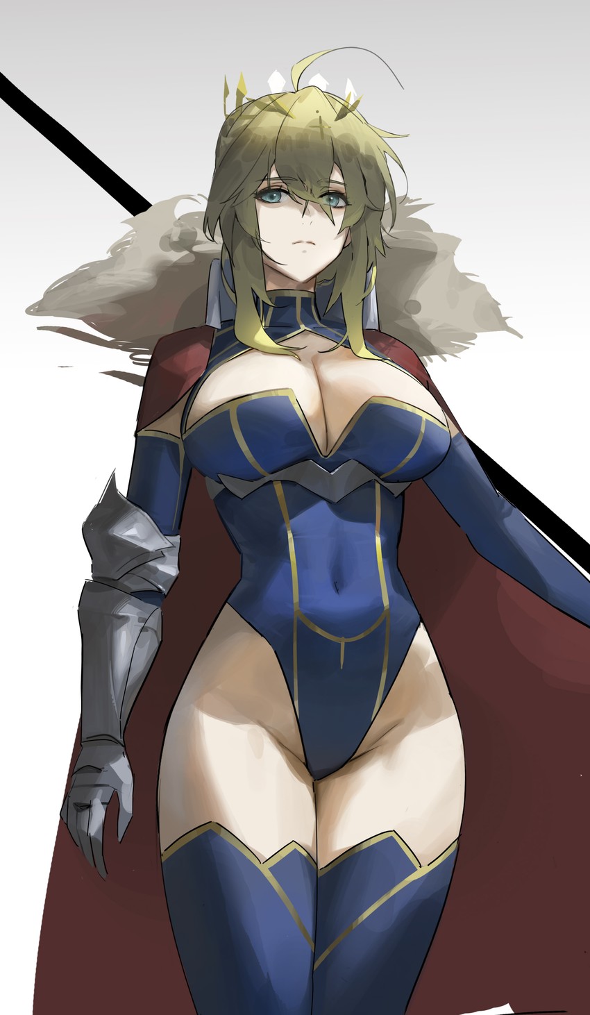 artoria pendragon (fate and 1 more) drawn by dokshuri