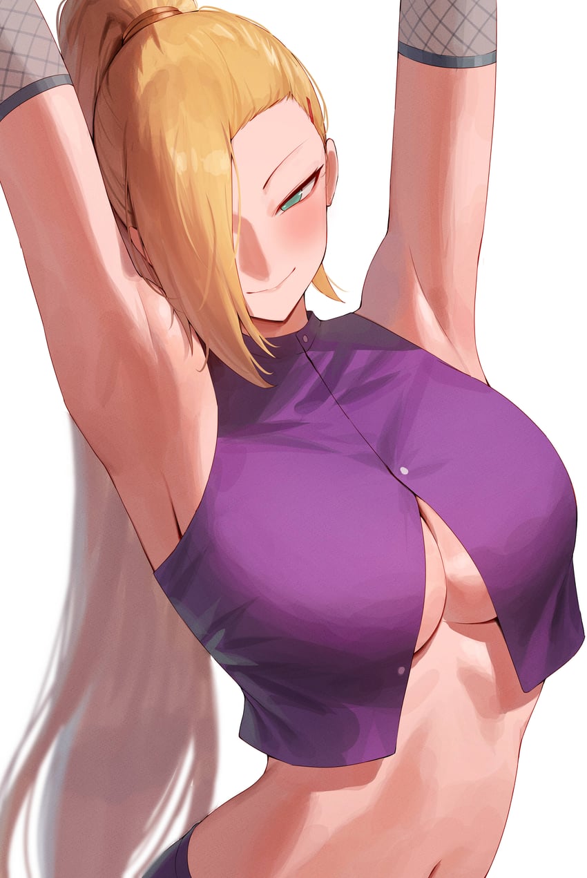 yamanaka ino (naruto and 1 more) drawn by rororo