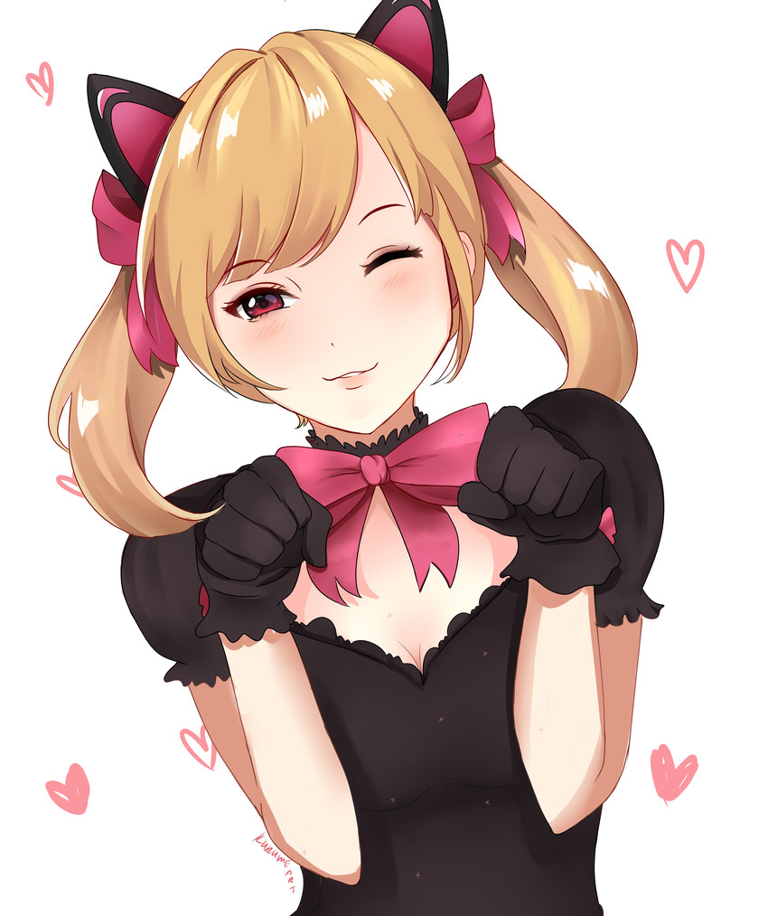 d.va and black cat d.va (overwatch and 1 more) drawn by kurupururin