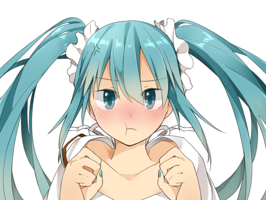 hatsune miku (vocaloid) drawn by naruto_maki