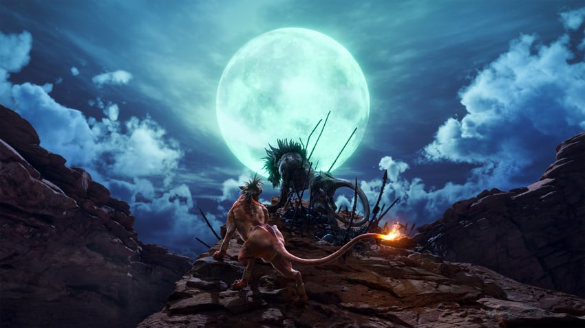 red xiii and seto (final fantasy and 3 more)