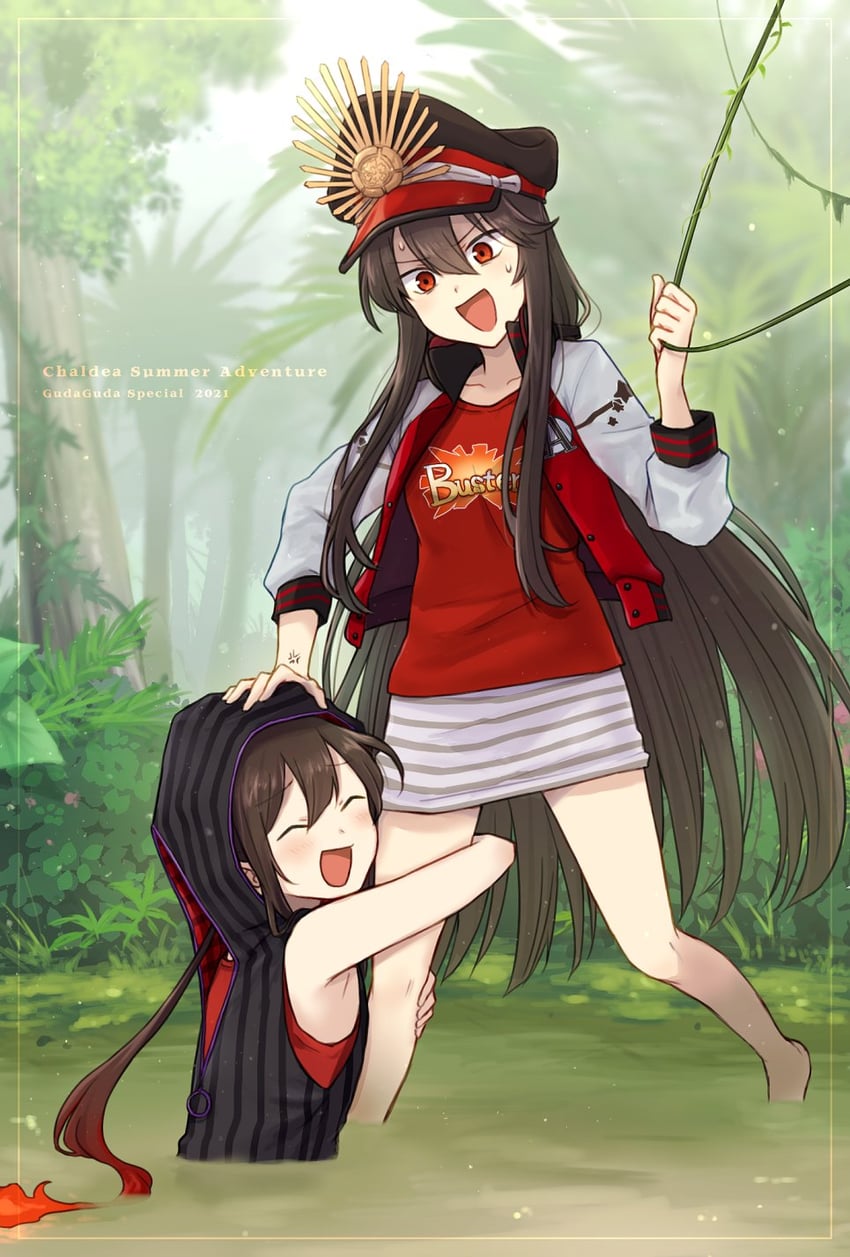 oda nobunaga and oda nobukatsu (fate and 1 more) drawn by teramoto_kei