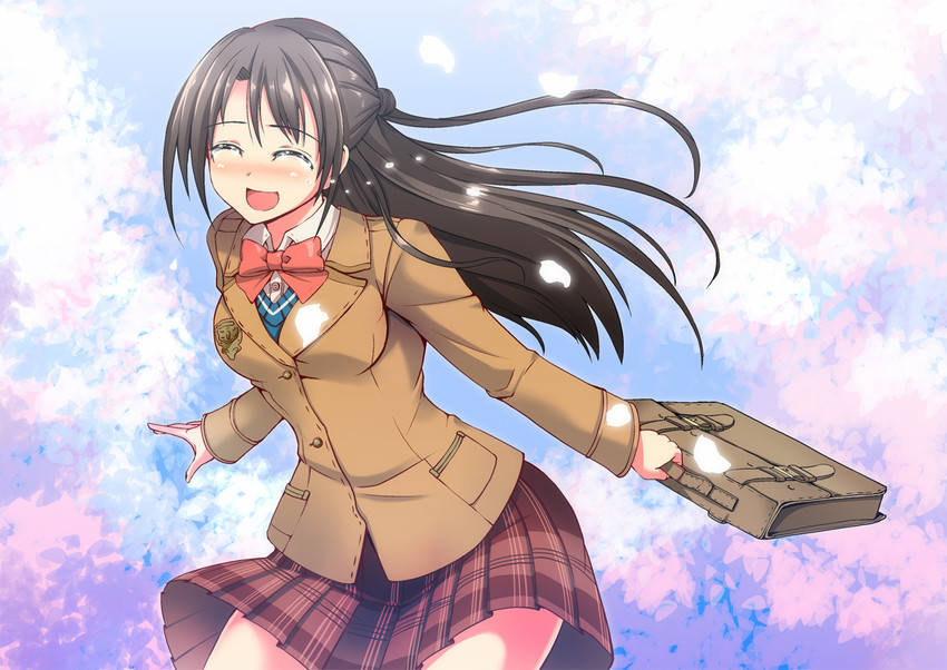 shimamura uzuki (idolmaster and 1 more) drawn by ment