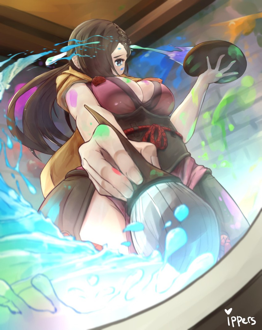 kagero (fire emblem and 2 more) drawn by ippers
