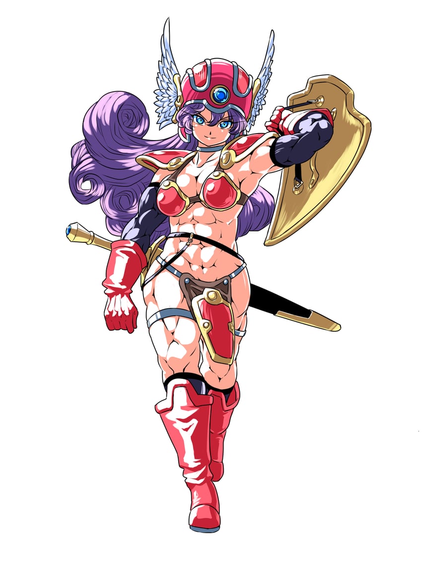 warrior (dragon quest and 1 more) drawn by mochimochinpo