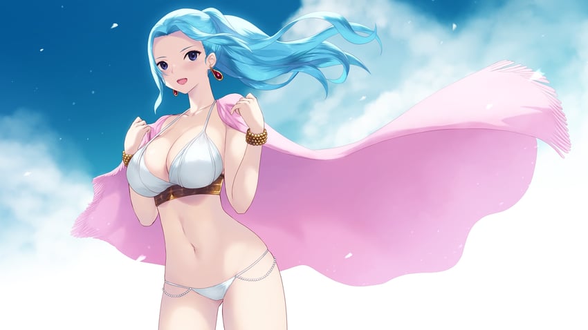 nefertari vivi (one piece) drawn by cait_aron