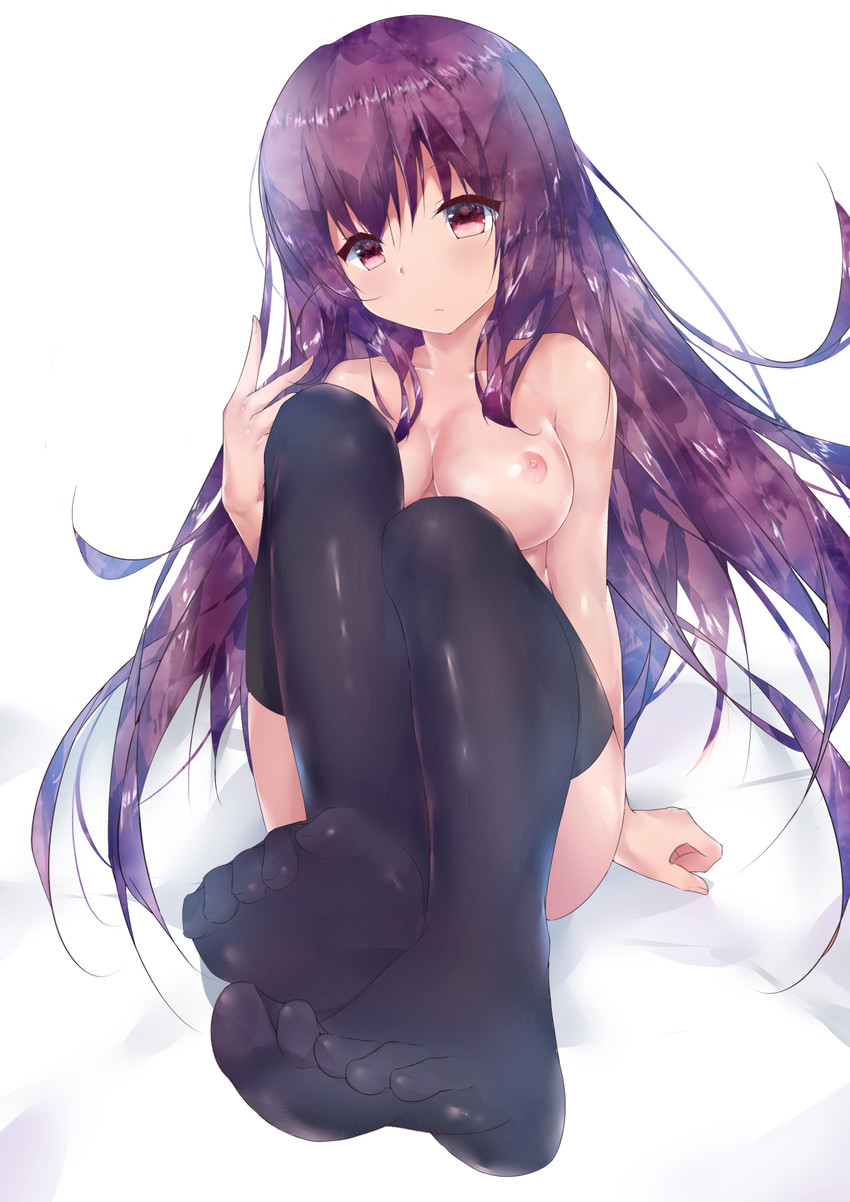 scathach (fate and 1 more) drawn by twiska_(doubitian)