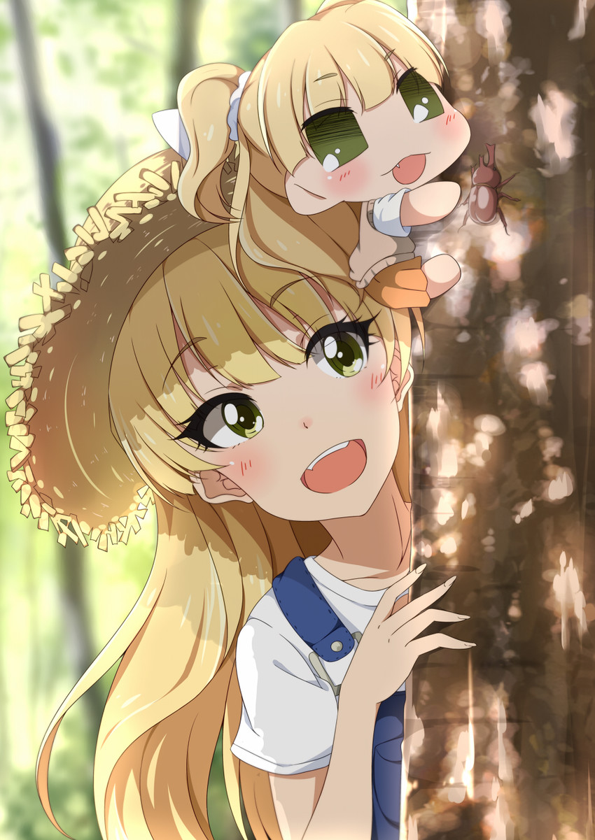 jougasaki rika (idolmaster and 2 more) drawn by hitotsuki_nanoka