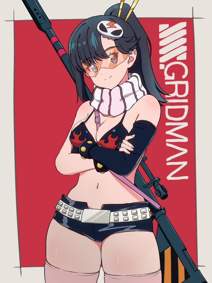 yoko littner and takarada rikka (tengen toppa gurren lagann and 2 more) drawn by arigiep