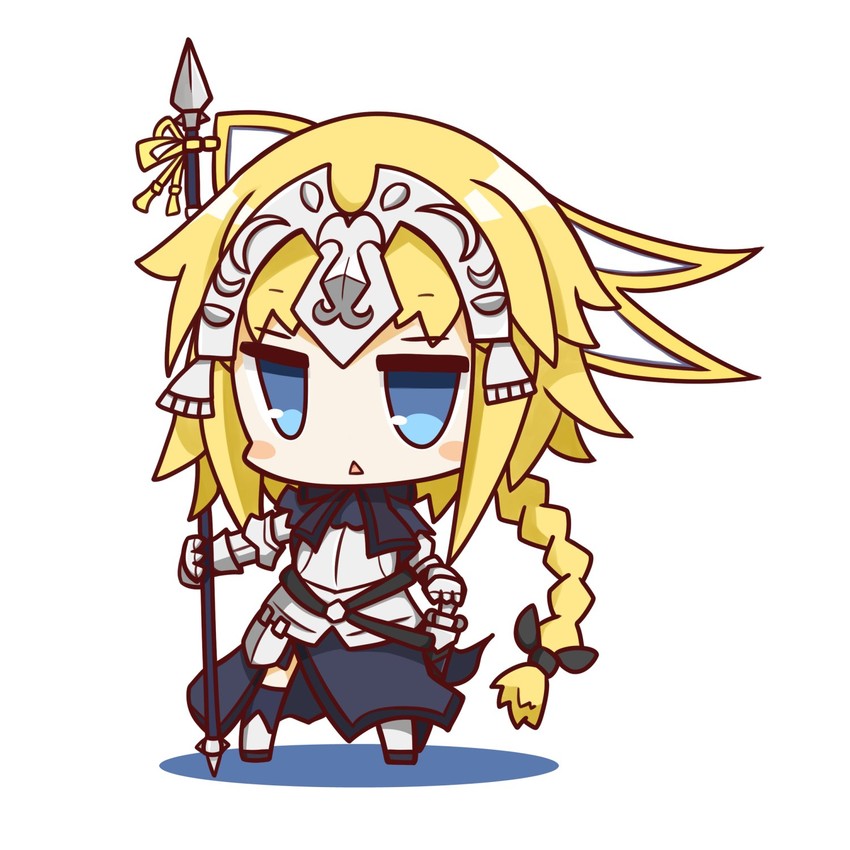 jeanne d'arc (fate and 1 more) drawn by nuu_(nu-nyu)