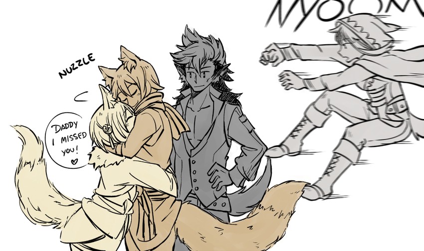 selkie, velouria, kaden, and keaton (fire emblem and 2 more) drawn by dlanon