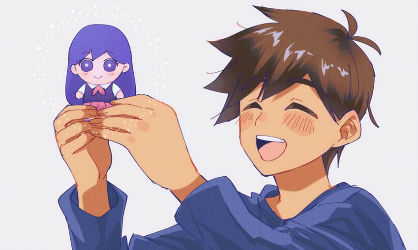mari and hero (omori) drawn by maromichan