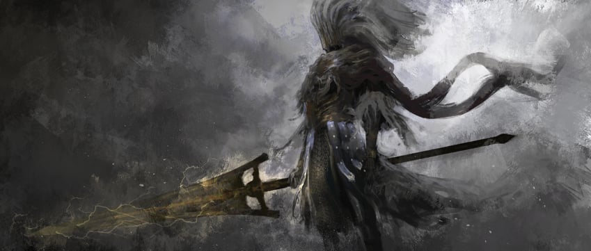 nameless king (dark souls and 1 more) drawn by asaki_(asaki_vision)