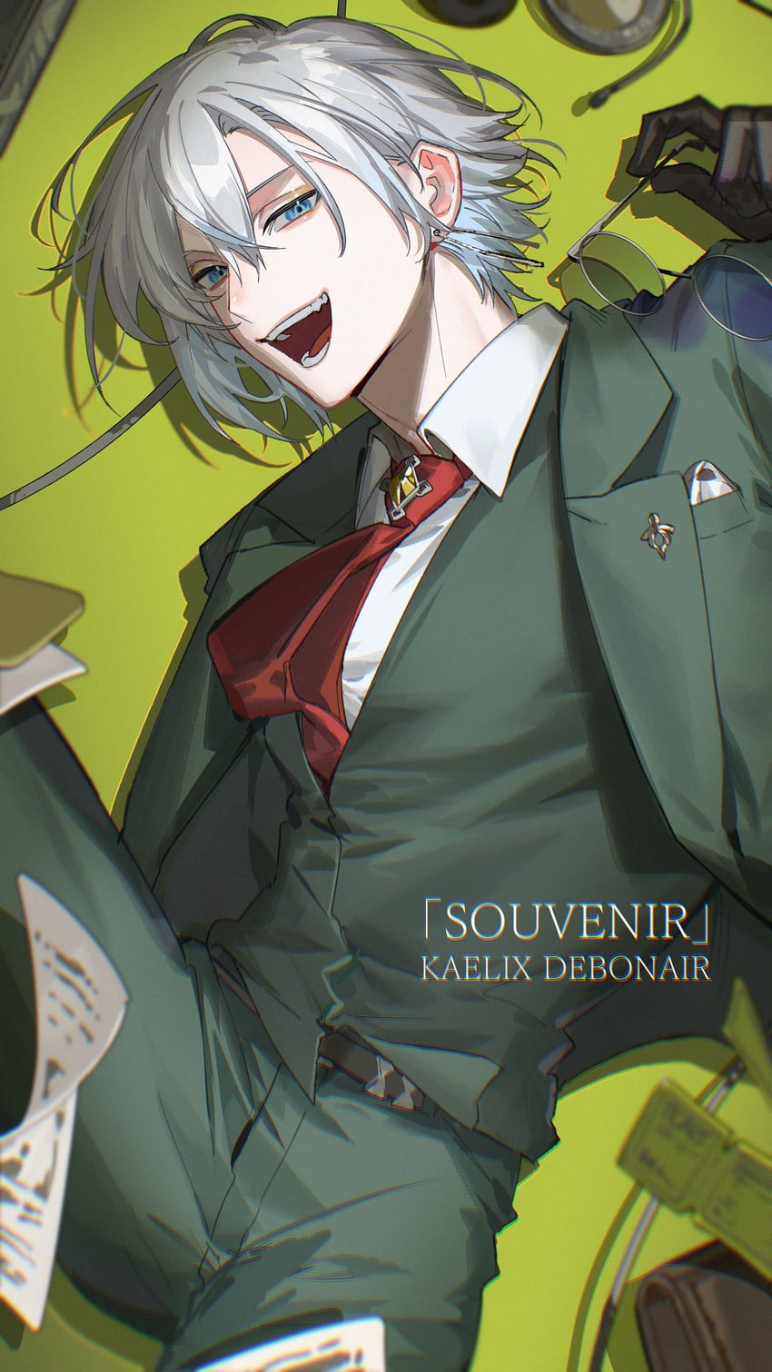 kaelix debonair (nijisanji and 1 more) drawn by kaohom503