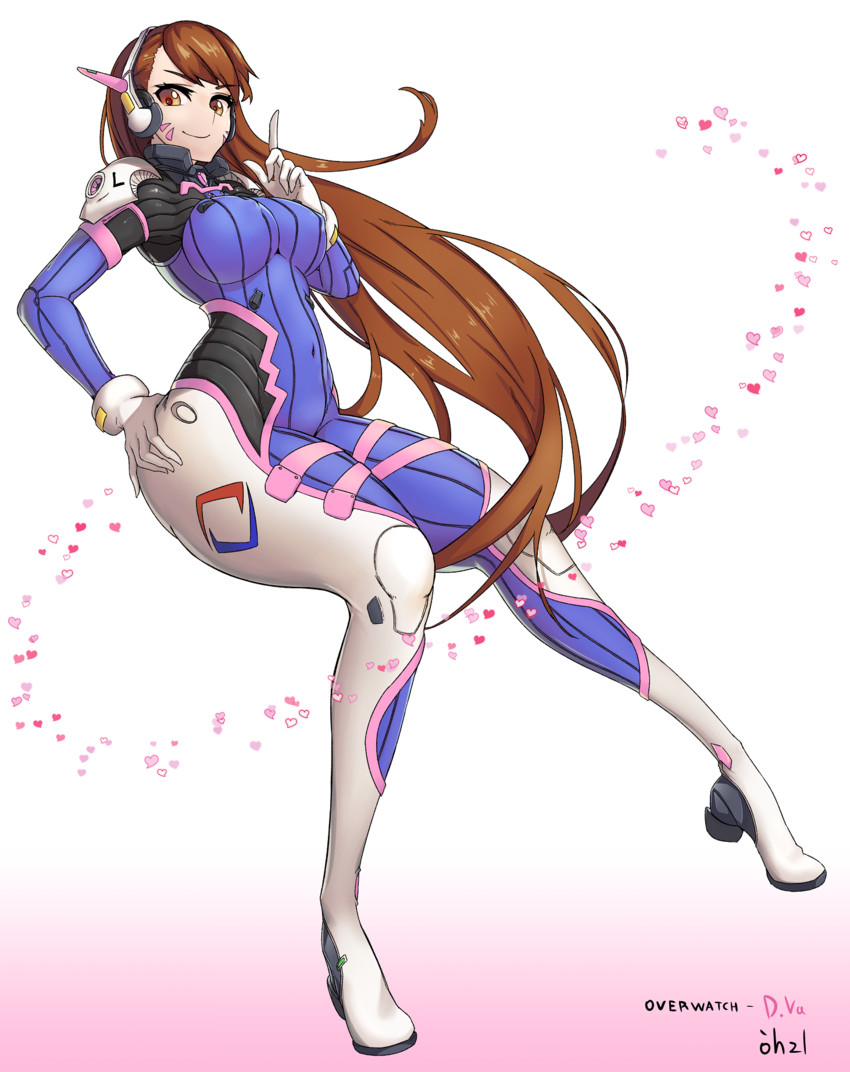 d.va (overwatch and 1 more) drawn by tasty_(dudwofla)