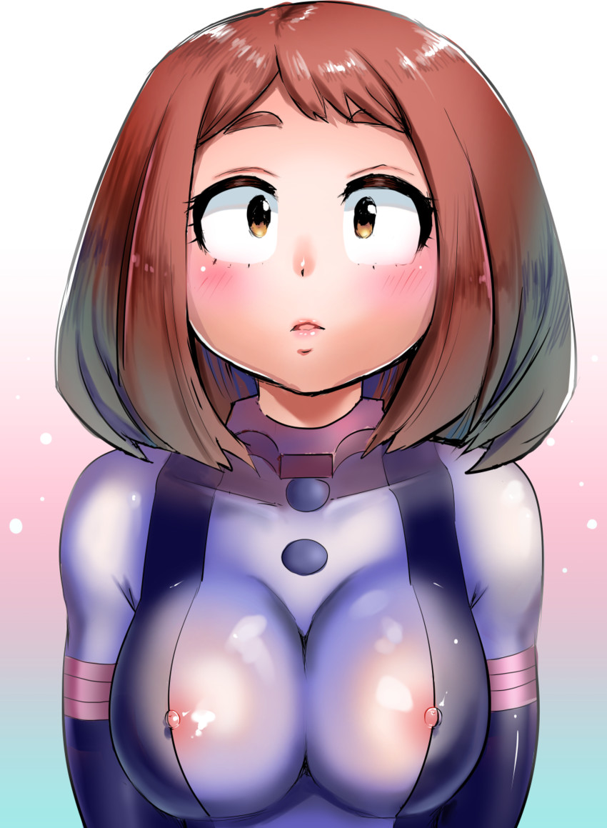 uraraka ochaco (boku no hero academia) drawn by punyon