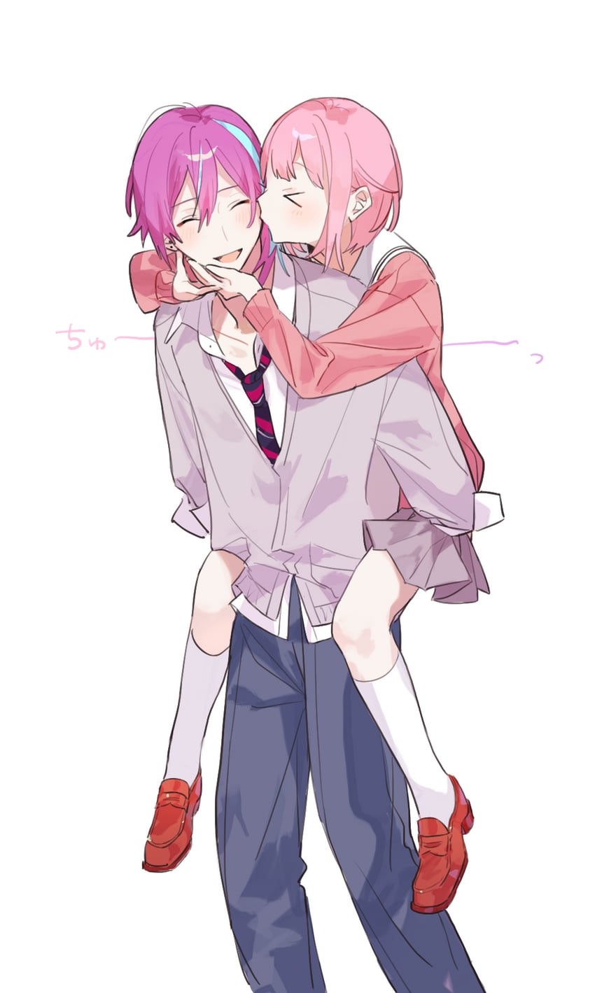 ootori emu and kamishiro rui (project sekai) drawn by user_usrv2234