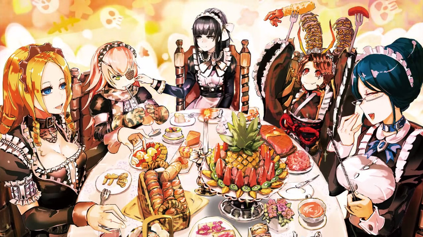 entoma vasilissa zeta, narberal gamma, solution epsilon, cz2128 delta, and yuri alpha (overlord) drawn by so-bin