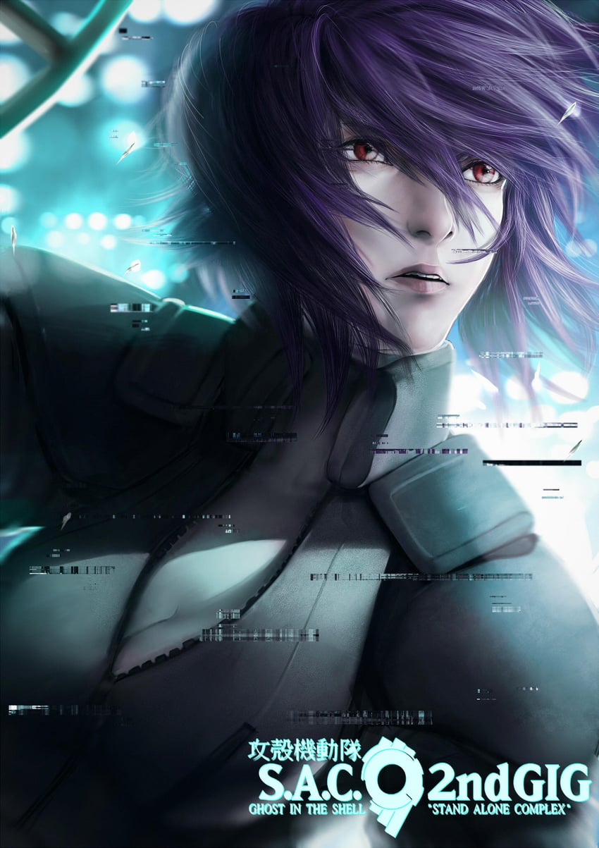 kusanagi motoko (ghost in the shell and 1 more) drawn by rainstrive